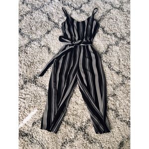 Striped Jumpsuit